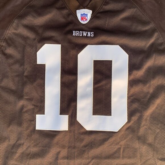Cleveland Browns Brady Quinn #10 Retro Jersey - Picture 2 of 11